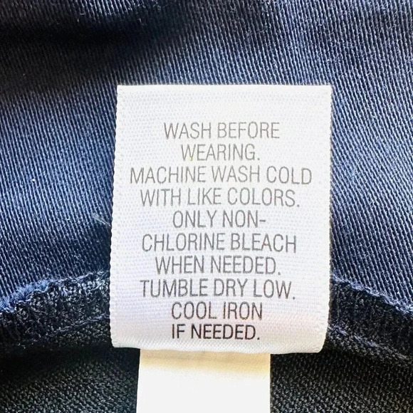 NWT CROFT & BARROW Women High Rise Stretchy Blue Bermuda Shorts Plus Size 24W - Picture 5 of 7